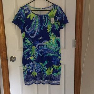 Beautiful Purple and green Lilly dress